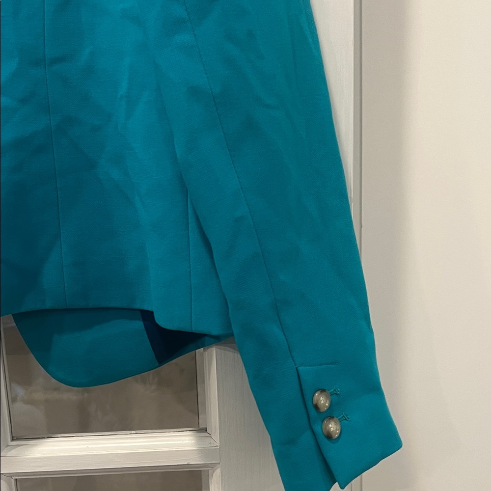 LOFT Vibrant Teal Blazer - Picture 9 of 12